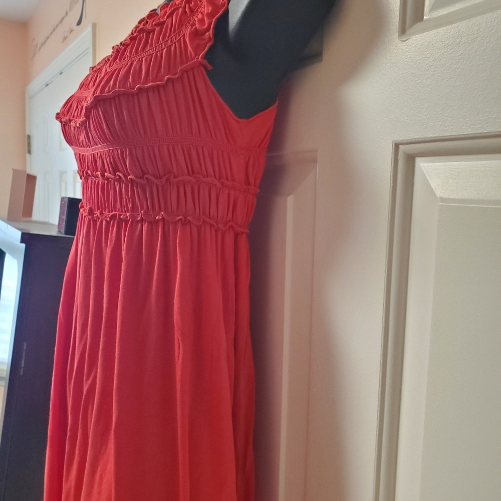 Max Studio Sleeveless Ruched Dress - Picture 9 of 13